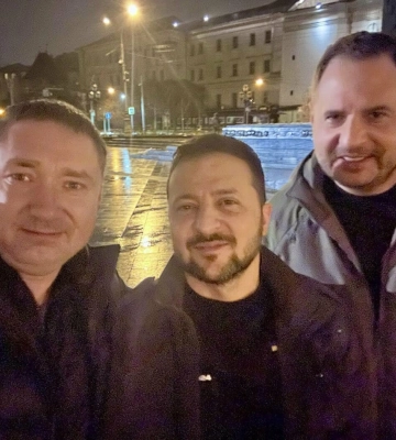 Козицький зустрів у Львові Зеленського та Єрмака і щиро охарактеризував їх, - ФОТО