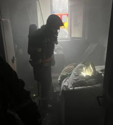 В Іршаві горів будинок