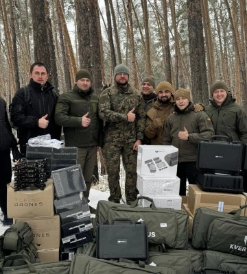 Щоб нищити ворога: бійці волинської сотки отримали від Луцької міськради чергову допомогу
