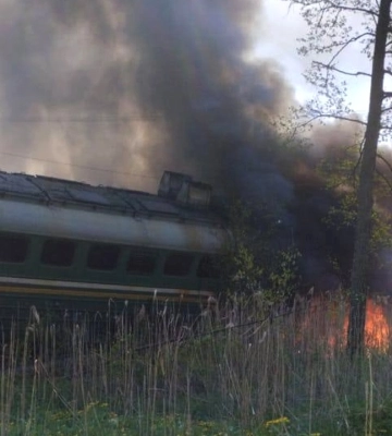 Утром в Мелитополе прогремел взрыв: партизаны взорвали грузовой поезд