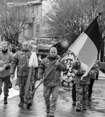 У Луцьку попрощалися з полеглим на Херсонщині 24-річним Юрієм Волошиним