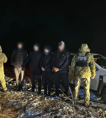Житель Харківщини намагався незаконно перетнути кордон (відео)