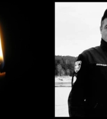 На Волині помер травмований у ДТП патрульний