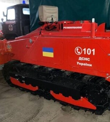 Південна Корея передала ДСНС 10 машин для розмінування. ФОТОрепортаж