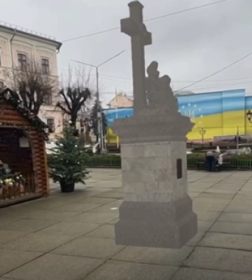 У Чернівцях віртуально відновили пам’ятник, який стояв у центрі міста майже сто років тому
