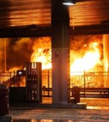 У Донецьку пролунав вибух на нафтобазі окупантів