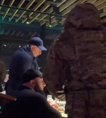 Представники ТЦК навідалися до одного з найдорожчих ресторанів Києва