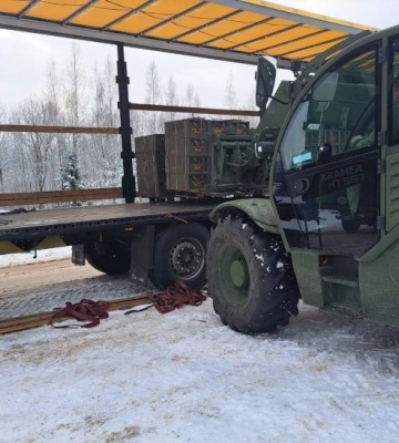 Боєприпаси та зимове спорядження: Україна отримала нову партію допомоги від Литви