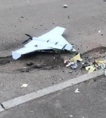 На Дніпропетровщині уламки шахеда впали на приватне підприємство