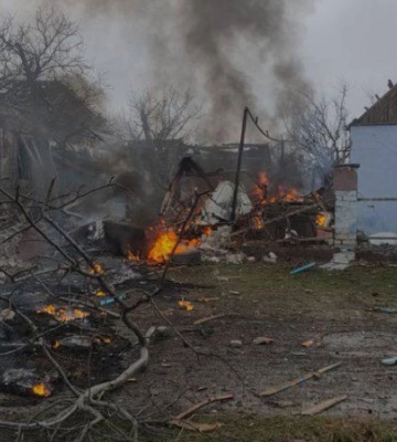 Внаслідок обстрілу Херсонщини четверо людей отримали поранення