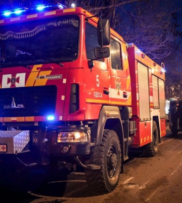 В Одесі загорівся газовоз, пожежу ліквідували