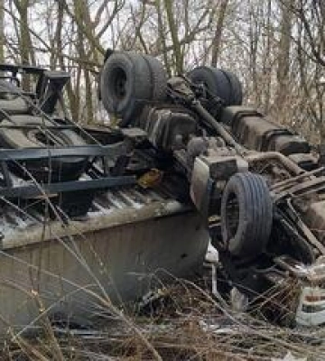 На Полтавщині у ДТП загинув водій вантажівки