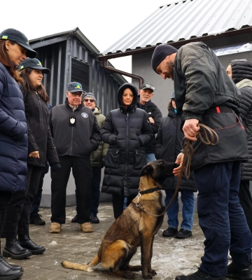 Укрзалізниця відкрила в Києві сучасний кінологічний центр