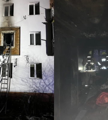 У Здолбунові з палаючої квартири врятували сім`ю
