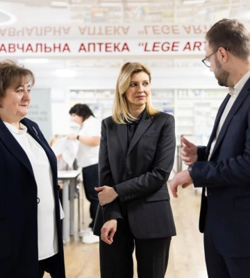 Олена Зеленська перебуває у Львові