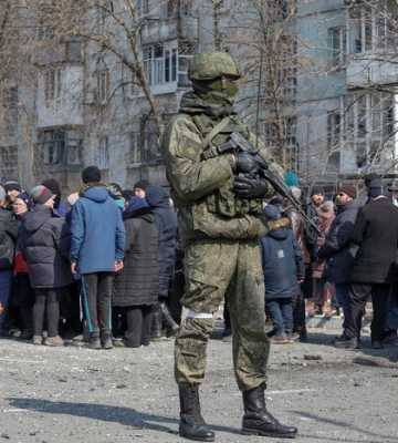Россияне объявили эвакуацию гражданских из оккупированной Новой Каховки Россияне объявили эвакуацию гражданских из оккупированной Новой Каховки