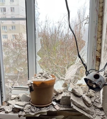 Російські військові за добу 96 разів обстріляли Херсонську область