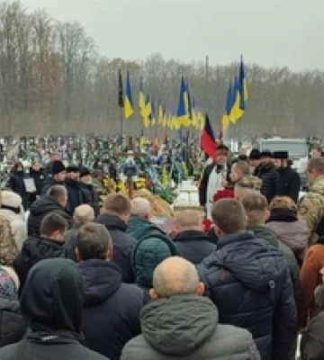 У Ківерцях попрощалися із загиблим Героєм Юрієм Стеблянком 
