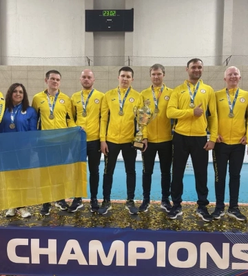 Чоловіча збірна України з голболу виборола титул чемпіонів Європи і ліцензію на Паралімпійські ігри 2024