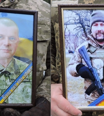 Роменці провели в останню путь двох героїв