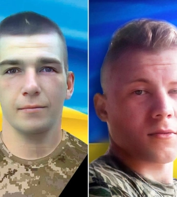 Сьогодні Шосткинщина прощається із двома захисниками України