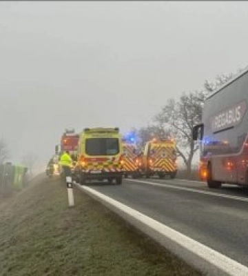 У Словаччині перекинувся автобус з українцями: є постраждалі