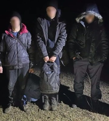 Дрон помог пограничникам поймать нарушителей