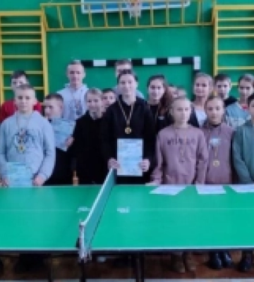 У громаді на Любомльщині відбулися змагання з настільного тенісу