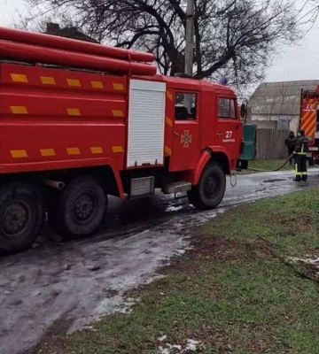 У Павлограді на пожежі 35-річний чоловік отримав опіки