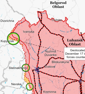 Успішну контратаку під Куп’янськом провели ЗСУ – ISW