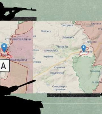 Росіяни тиснуть в Мар&#039;їнці й у бік Іванівського: як за тиждень змінилась карта фронту