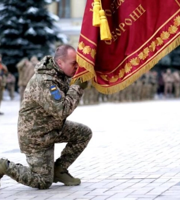 Голова Кіровоградської облради привітав військовослужбовців 121 бригади ТрО з річницею створення підрозділу
