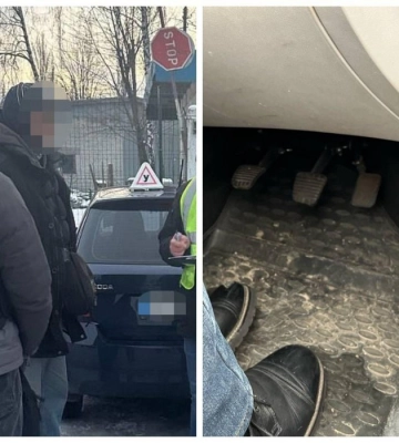 У Києві працівники приватних автошкіл за хабарі допомагали складати екзамени водіям. Фото і подробиці