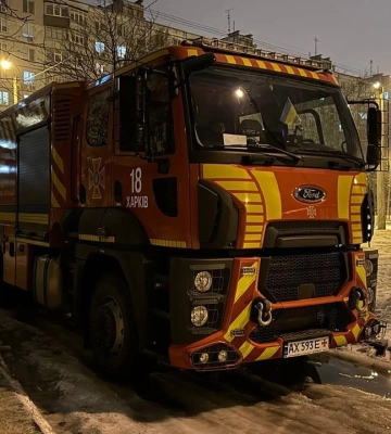В Харькове во время пожара пострадали двое детей