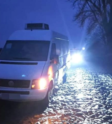 Водія мікроавтобуса позбавили прав за пиятику , а він дав поліцейським хабар