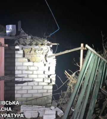 Війська РФ обстріляли понад 20 населених пунктів Харківщини, у Куп’янську пошкоджено будинки, поранено чоловіка