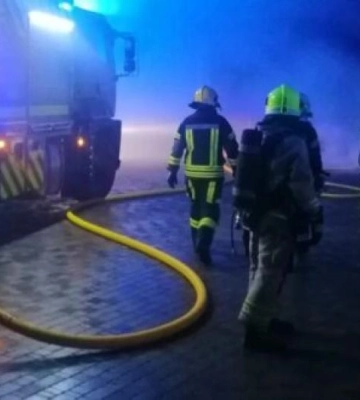 У Рівному загорівся твердопаливний котел у меблевому магазині