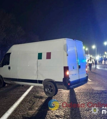 Під Одесою мікроавтобус на смерть збив чоловіка