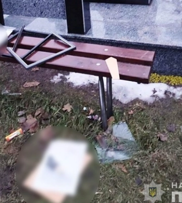 В Винницкой области задержали вандала, надругавшегося над могилами бойцов