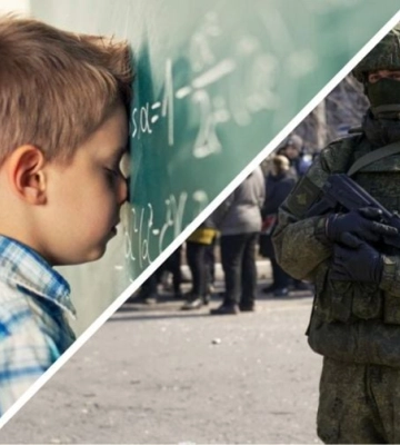 Оккупанты  в Мелитополе обыскивают детей в школе, а образование заменили &quot;промывкой мозгов&quot; 