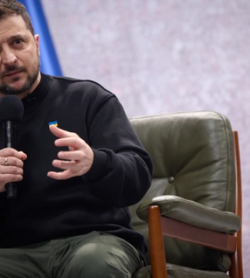 Зеленський проводить щорічну пресконференцію