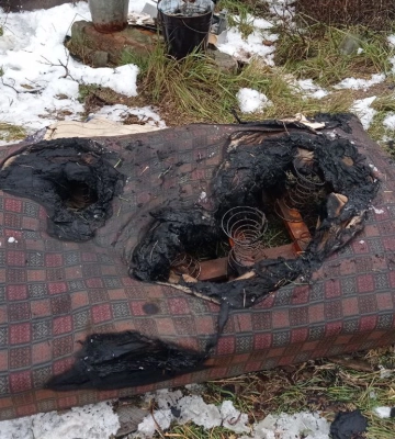 У Лебедині вогнеборці запобігли загорянню житлового будинку (відео)