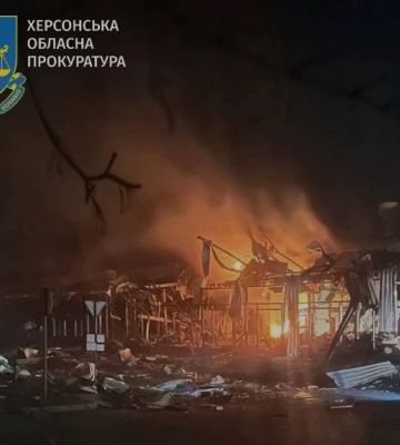 Вечером 20 декабря российская армия обстреляла Херсон, ранения получили 9 человек, в том числе дети