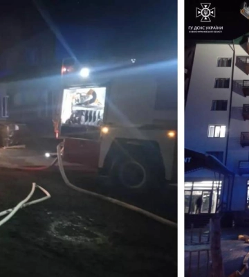 На Прикарпатті за добу сталося дві пожежі – горів відпочинковий комплекс та підприємство