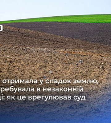 Незаконна оренда на 49 років: на Криворіжжі спадкоємиця через суд повернула землю