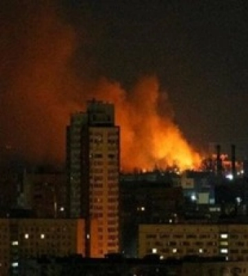 Из-за взрывов российских ракет в Харькове пострадали два человека
