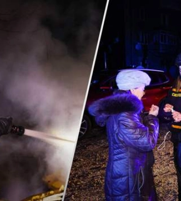 Удар по Харькову: спасатели показали фото ликвидации последствий
