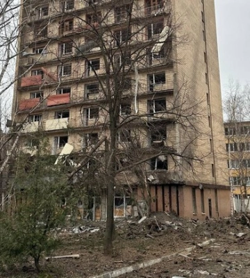 Оккупанты нанесли шесть ударов по Харькову ракетами С-300 (видео)