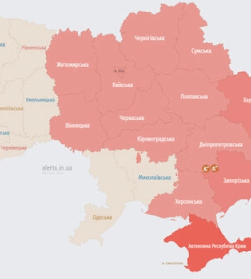 У Києві та низці регіонів оголошено тривогу. На Кривий Ріг летить ракета, - Повітряні сили