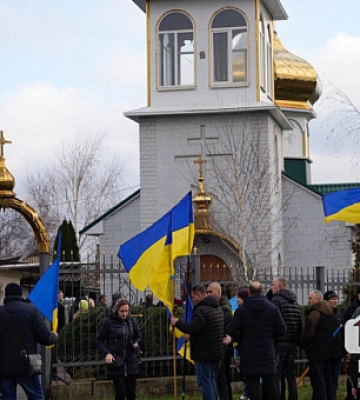 Криворіжці попрощались із загиблим захисником Володимиром Антоновим